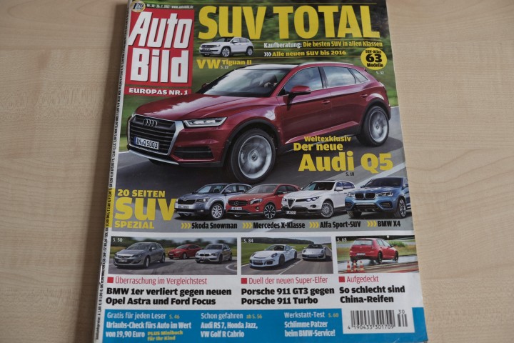 Deckblatt Auto Bild (30/2013)